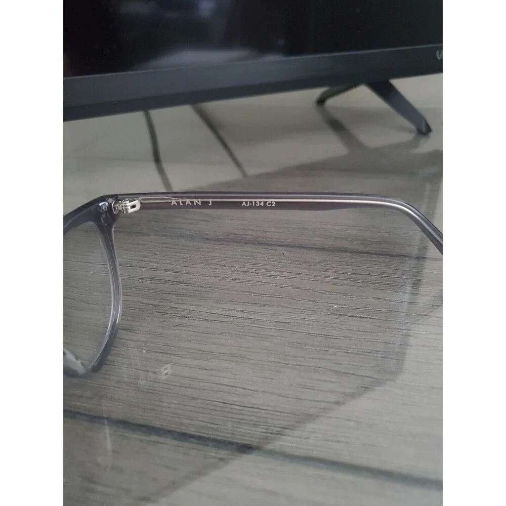 Alan J Women’s Glasses Style 132 AJ-134 C2 Grey Designer Eyewear Optical Frames